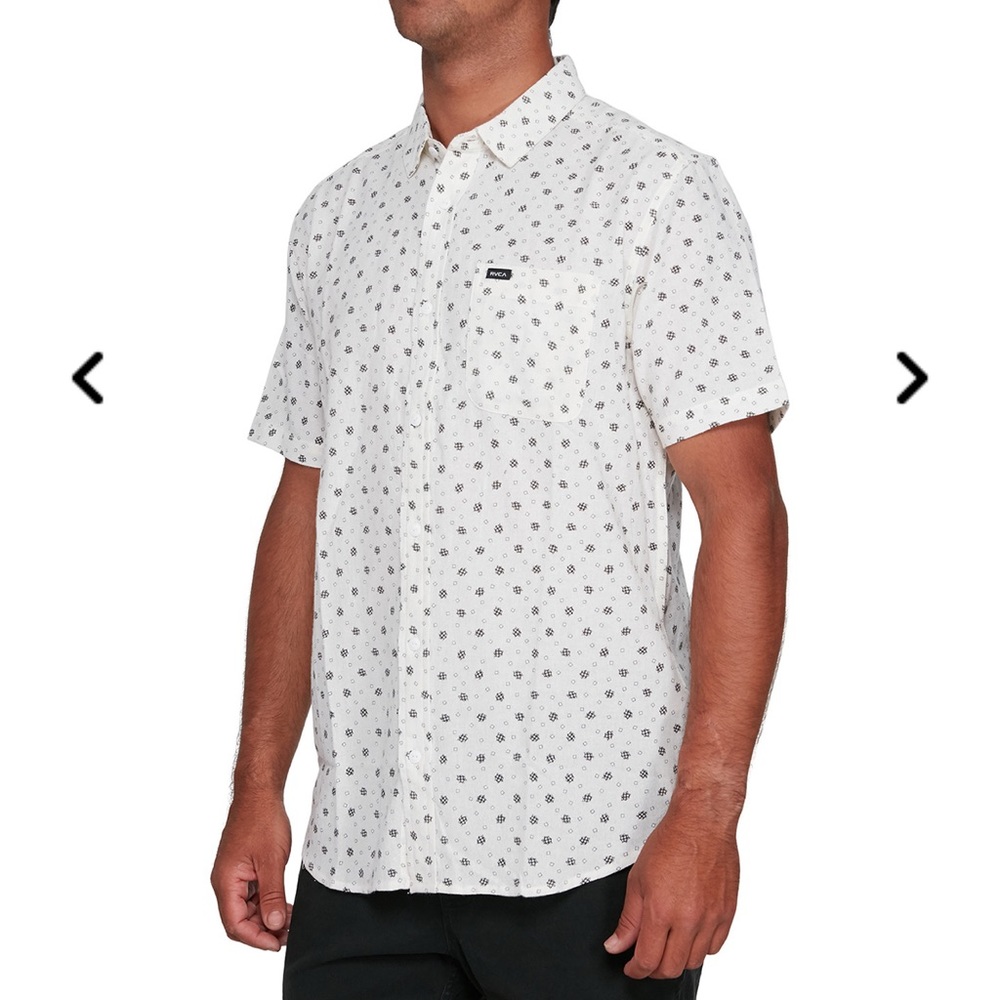 NWT RVCA Outbreak Short Sleeve Top